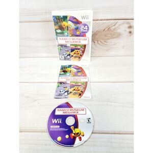 Namco Museum Megamix (Nintendo Wii, 2010) Tested & Working CIB Complete
